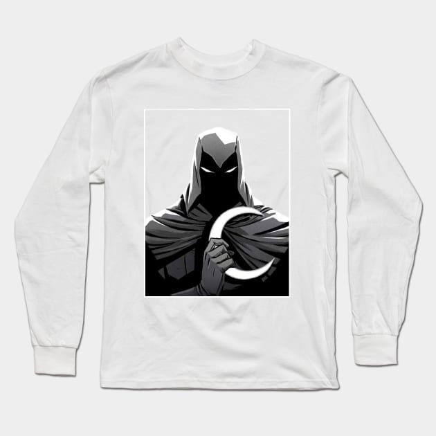 Moon Knight Long Sleeve T-Shirt by RichardX